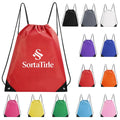 Polyester Drawstring Cinch Backpack 210D